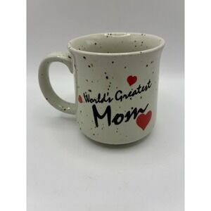 Vintage Handmade Mug Clay in Mind Speckle Glaze Art Pottery Coffee Cup 1983 MOM